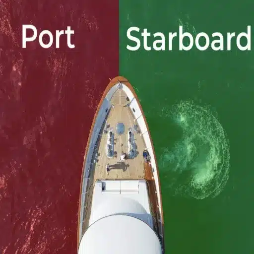 port side of boat
