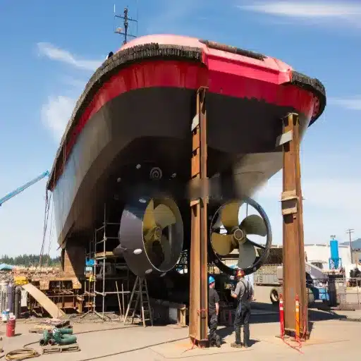 tug boat propeller