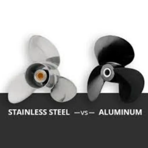 aluminum propeller vs stainless steel