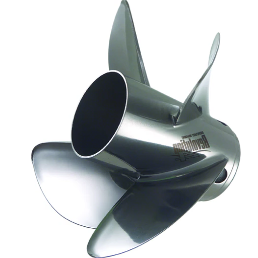 boat propeller for mercury outboard motor 4 blade stainless prop_